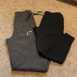 Colosseum Gray SweatPants & Under Armour Black Joggers
